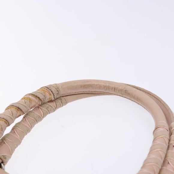 DIOR Trotter Canvas Tote Bag Pink Silver - Picture 8 of 12